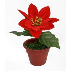 INGROSSO ARTICOLI NATALIZI PIANTINA STELLA DI NATALE 12CM 8033113560316 INGROSSO DECORAZIONI NATALIZIE