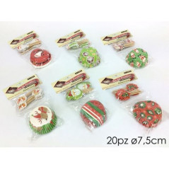 INGROSSO CASALINGHI SET 20 PIROTTINI+20 STECCHINI NAT. ASS 8015361090579 INGROSSO ACCESSORI CUCINA ACCESSORI PER DOLCI