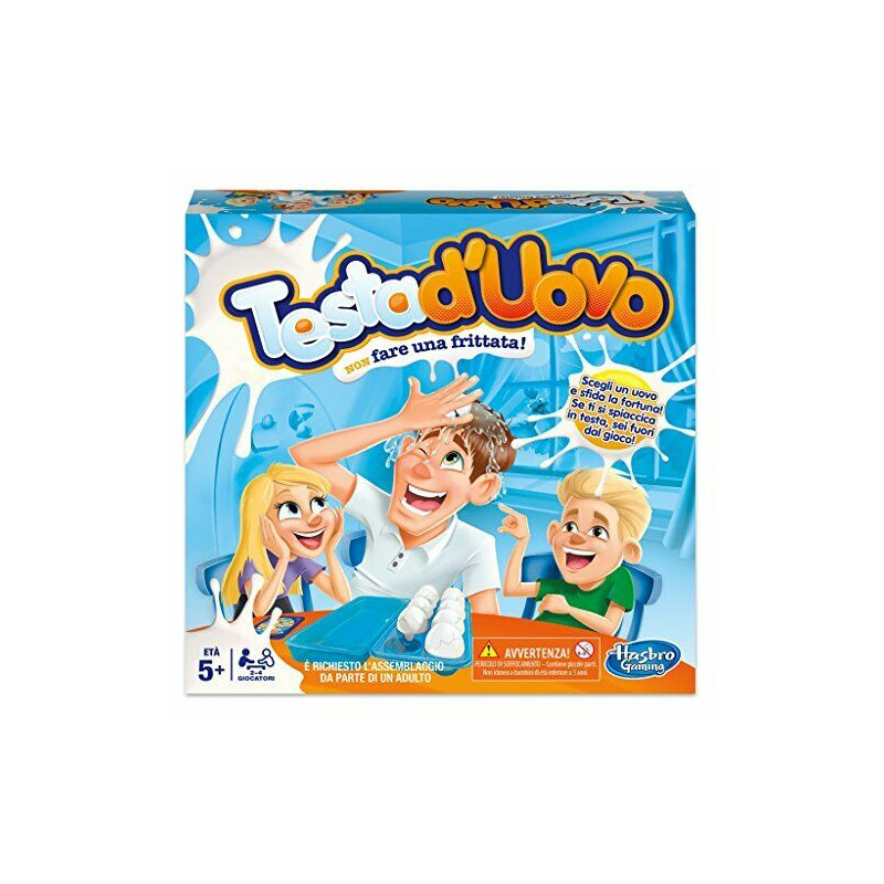 TESTA D'UOVO 2/4GIOCATORI +5ANNI HASBRO EAN 5010993440429 INGROSSO GIOCHI DI SOCIETA TESTA D'UOVO 2/4GIOCATORI +5ANNI HASBRO EAN 5010993440429 INGROSSO GIOCHI DI SOCIETA