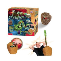 INGROSSO GIOCHI SOCIETA IL TESORO DEL SERPENTE 27X27X12 4AA NON INCLUSE ACCHIAPPA LO SMERALDO! 8005124001362 INGROSSO GIOCHI E G