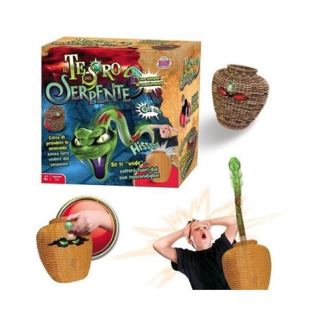 IL TESORO DEL SERPENTE 27X27X12 EAN 8005124001362 INGROSSO GIOCHI DI SOCIETA