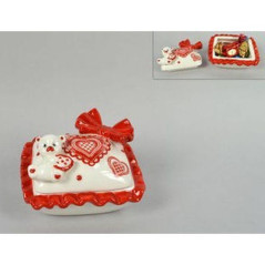 INGROSSO ARTICOLI NATALIZI COFANETTO CUSCINO C/ORSETTO 11X9CM 8033113729966 INGROSSO DECORAZIONI NATALIZIE