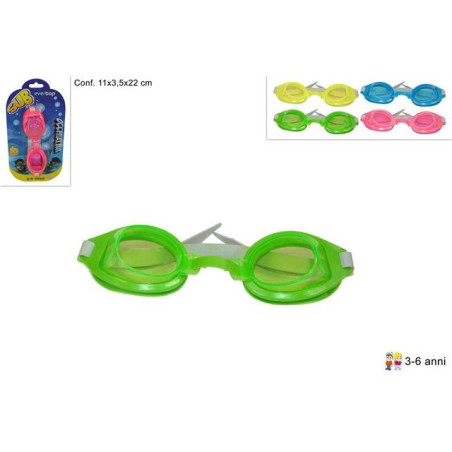 INGROSSO ARTICOLI MARE OCCHIALINI MARE 3-6 ANNI BLIST 4COL ASS 8034048256374 INGROSSO MASCHERE SUB OCCHIALINI BOCCAGLI