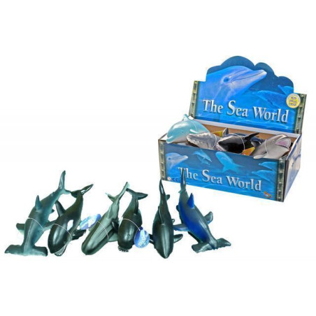 ANIMALI MARINI MORBIDI ASS 6 EAN 8010362381503 INGROSSO GIOCHI DA EDICOLA
