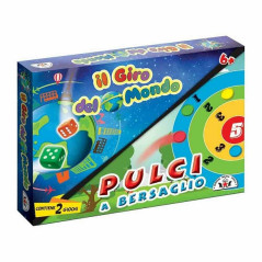 INGROSSO GIOCHI SOCIETA IL GIRO DEL MONDO / PULCI A BERSAGLIO 40X32X5.5CM 2 CARTELLONI PLASTIFICATI 8000888001269 INGROSSO GIOCH