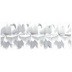 INGROSSO FESTA E PARTY FESTONE STAR MT.3 BIANCO MADE IN CHINA - HS CODE: 95059000 8019959110281 INGROSSO ARTICOLI PER FESTE