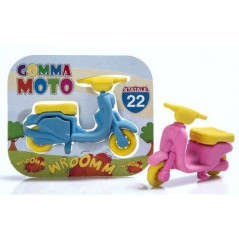 INGROSSO CARTOLERIA GOMMA VESPA COLORI ASSORTITI 8023650002691 INGROSSO ARTICOLI SCUOLA GOMME PER MATITE