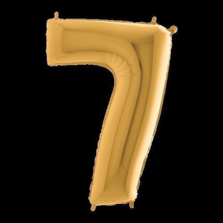 INGROSSO PALLONCINI PALLONCINO MYLAR 102CM N.7 ORO 8020834424270 INGROSSO ARTICOLI PER FESTE PALLONCINI COMPLEANNO