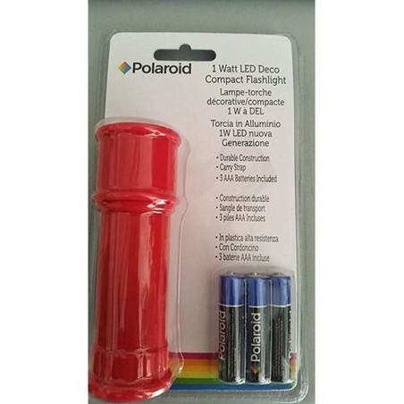 INGROSSO TABACCHERIA TORCIA PLASTICA LED 1WATT C/CORDONCINO L.9.5CM POLAROID 8024018030110 INGROSSO ARTICOLI DA TABACCHERIE