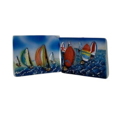 INGROSSO PORTASPICCIOLI PAILETTES COLORE ARGENTO 11X9.5X2CM 8054708019514 INGROSSO PRODOTTI PELLETTERIE