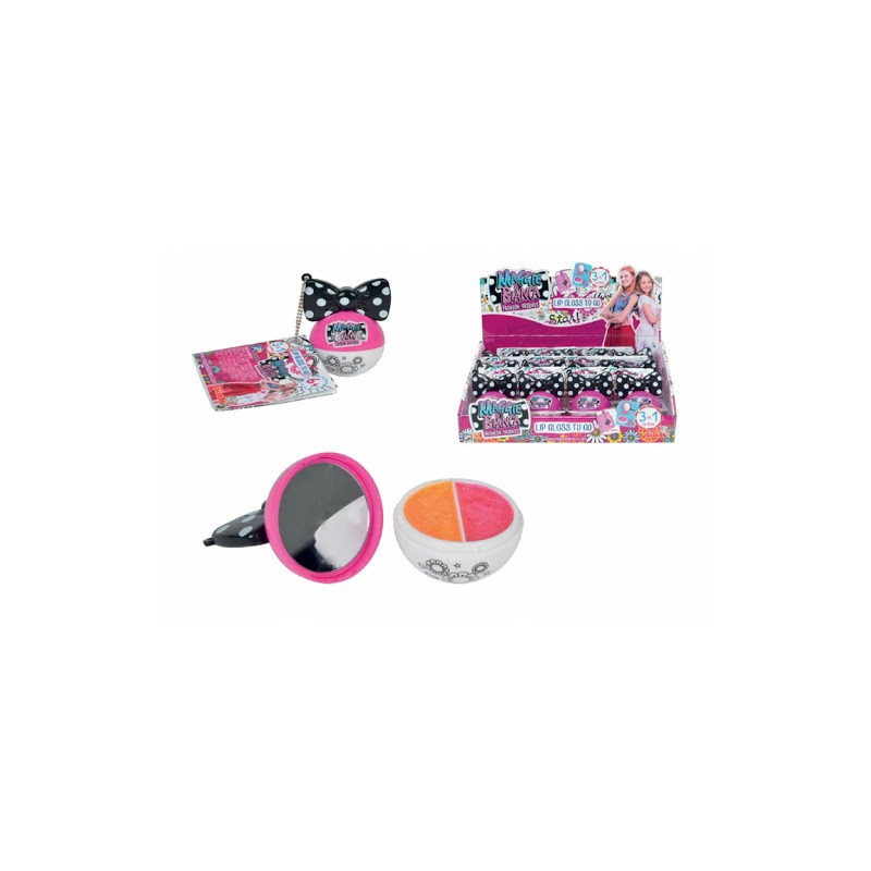 MAGGIE & BIANCA LIP GLOSS 3IN1 5X2X5CM EAN 4006592004774 INGROSSO TRUCCHI IN SCATOLA PER BIMBE