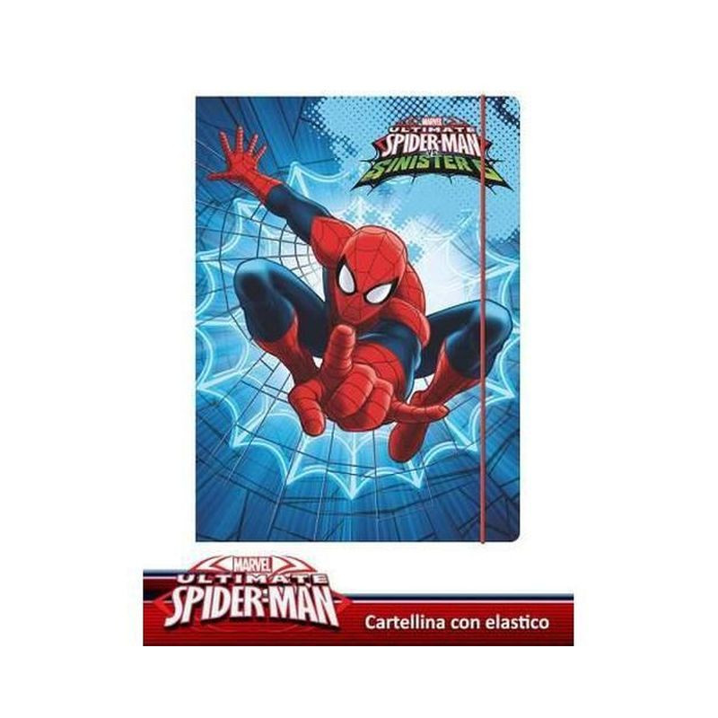 CARTELLINA CON ELASTICO SPIDERMAN EAN 8032780918567 INGROSSO CARTELLINE CARTELLINA CON ELASTICO SPIDERMAN EAN 8032780918567 INGROSSO CARTELLINE