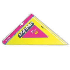 INGROSSO CARTOLERIA SQUADRA CM.36/45 10 8000825960109 INGROSSO ARTICOLI SCUOLA SQUADRE E RIGHE