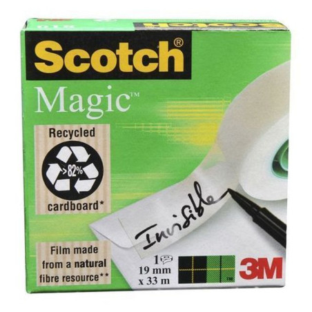 INGROSSO CARTOLERIA SCOTCH MAGIC 810 INV. 19X33 3M 0021200073786 INGROSSO COLLA NASTRI SPAGHI NASTRI ADESIVI