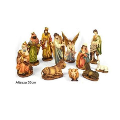 INGROSSO ARTICOLI NATALIZI NATIVITA' 11PZ 35CM 8033113239762 INGROSSO PRESEPE E ACCESSORI PERSONAGGI PER IL PRESEPE E ANIMALI