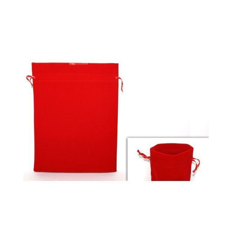 SACCHETTO VELLUTO 23X30CM EAN 8033113266911 INGROSSO SACCHETTI E SHOPPER NATALIZI