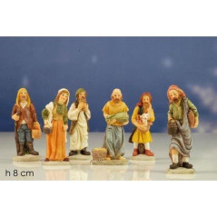 INGROSSO ARTICOLI NATALIZI PERSONAGGIO 8CM ASS 8015361833053 INGROSSO PRESEPE E ACCESSORI PERSONAGGI PER IL PRESEPE E ANIMALI