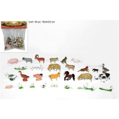 INGROSSO ARTICOLI NATALIZI BUSTA 45 ANIMALI ASS. 8033113050558 INGROSSO PRESEPE E ACCESSORI PERSONAGGI PER IL PRESEPE E ANIMALI