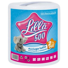 INGROSSO CASALINGHI MONOROTOLO LILLA' 500 2V GOFF. 8011909000925 INGROSSO ARTICOLI PER CASA CARTA PER LA CASA