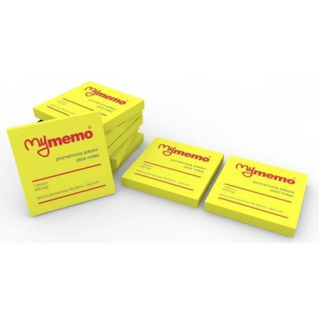 INGROSSO CARTOLERIA MY MEMO 76X76 CONF.12PZ 8033593048021 INGROSSO ARTICOLI DI CANCELLERIA ETICHETTE LABEL POSTIT