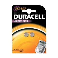 INGROSSO PILE DURACELL 1.5V 357/303 BL.2 10 5000394013858 INGROSSO PILE STILO E MINISTILO PILE A BOTTONE
