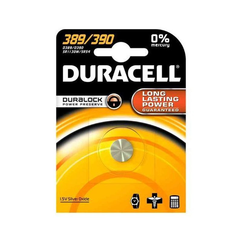 DURACELL PILA 389/390 BL.1 EAN 5000394068124 INGROSSO PILE A BOTTONE