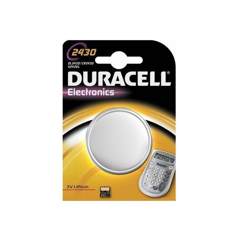 DURACELL DL 2430 EAN 5000394030398 INGROSSO PILE A BOTTONE