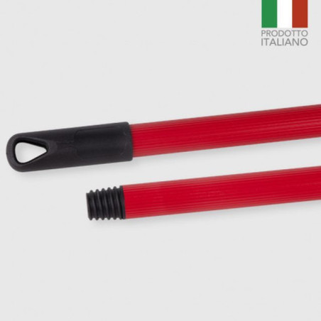 INGROSSO CASALINGHI MANICO ROSSO 120 CM RIGATO 8000061031922 INGROSSO PRODOTTI PULIZIA ACCESSORI PULIZIA