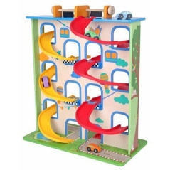INGROSSO GIOCATTOLI PISTA GARAGE 54X40X63.5CM 8010362095851 INGROSSO GIOCHI E GIOCATTOLI GIOCHI IN LEGNO