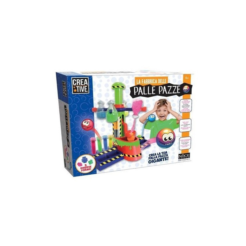 LA FABBRICA DELLE PALLE PAZZE 40X30X11CM EAN 8056779470171 INGROSSO GIOCHI CREATIVI LA FABBRICA DELLE PALLE PAZZE 40X30X11CM EAN 8056779470171 INGROSSO GIOCHI CREATIVI