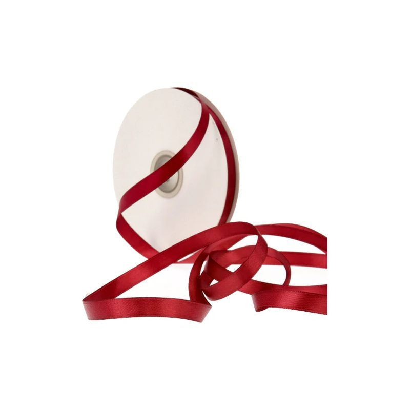 DOPPIO RASO 10MM 50MT BORDEAUX EAN 8033661425365 INGROSSO NASTRI E CONTENITORI PER BOMBONIERE