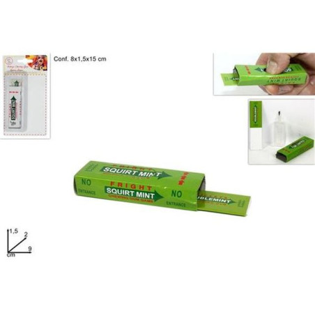 INGROSSO CARNEVALE SCHERZO CHEWING GUM SPRUZZA ACQUA 8033113302695 INGROSSO ARTICOLI CARNEVALE SCHERZI DI CARNEVALE