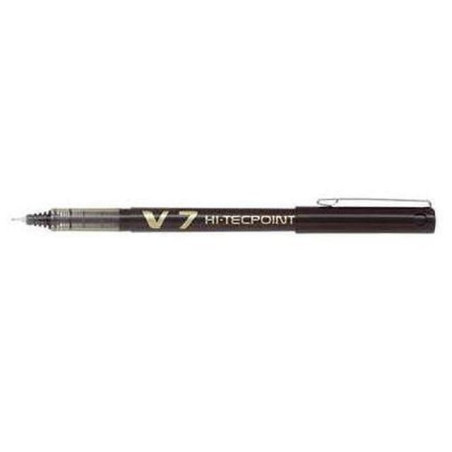 INGROSSO CARTOLERIA HI-TECPOINT V7 NERO BX-V7 MEDIA PUNTA 0.7MM TRATTO 0.5MM PUNTA AD AGO 4902505085758 INGROSSO PENNE REFIL MAR
