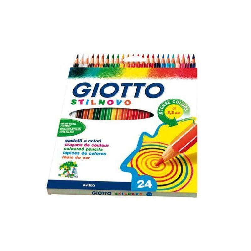 MATITE COL. GIOTTO STILNOVO PZ.24 EAN 8000825256608 INGROSSO MATITE COLORATE