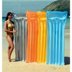 INGROSSO ARTICOLI MARE MATERASSINO TINTA UNITA 183X76CM 5 TUBI 4 COLORI ASS.GIALLO ARANCIO GRIGIO BLU 6942138967807 INGROSSO GON