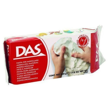 INGROSSO CARTOLERIA DAS KG.0.5 BIANCO 8000144074112 INGROSSO ARTICOLI SCUOLA DAS PER MODELLARE