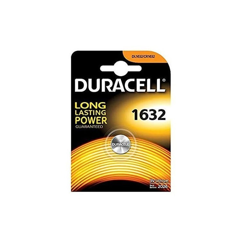 DURACELL PILA CR 1632 3V BL.1PZ EAN 5000394007420 INGROSSO PILE A BOTTONE
