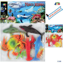 INGROSSO GIOCATTOLI BUSTA PESCI PARCO MARINO ASS. 8034094800354 INGROSSO BUSTE SOLDATINI E ANIMALI BUSTE ANIMALI GIOCATTOLO