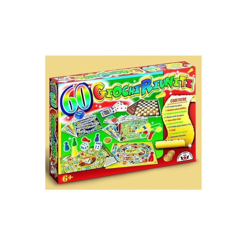 GIOCHI RIUNITI 60 GIOCHI EAN 8000888000675 INGROSSO GIOCHI DI SOCIETA GIOCHI RIUNITI 60 GIOCHI EAN 8000888000675 INGROSSO GIOCHI DI SOCIETA