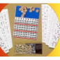 TOMBOLA 600 CARTELLE IN CARTONE NO NUMER EAN 8000888001061 INGROSSO GIOCHI DI SOCIETA