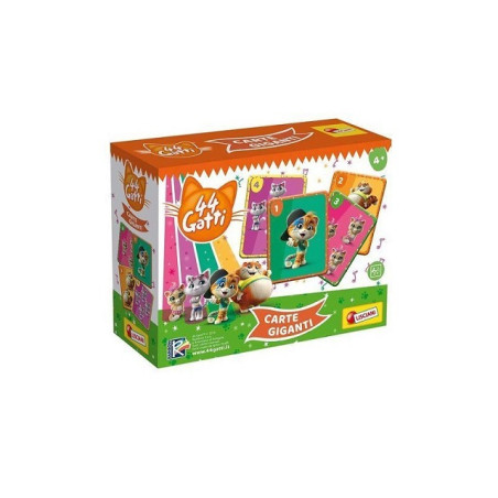 INGROSSO GIOCATTOLI 44 GATTI CARTE GIGANTI 8008324076246 INGROSSO GIOCHI E GIOCATTOLI GIOCHI DI CARTE