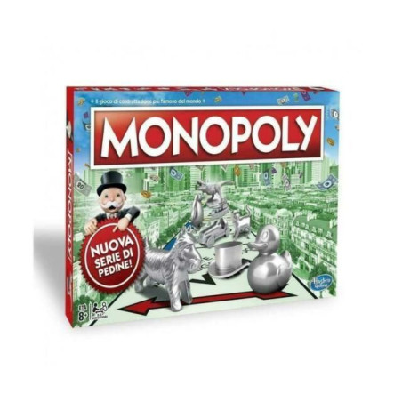 INGROSSO GIOCHI SOCIETA MONOPOLY RETTANGOLARE 2/6GIOCATORI +8A 400X267X50MM - HASBRO 5010993414314 INGROSSO GIOCHI E GIOCATTOLI