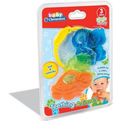 INGROSSO PRIMA INFANZIA ANIMALI DEL BOSCO DENTIZIONE 3X16.5X23CM IN MORBIDA PLASTICA SEMITRASPARENTE 8005125170616 INGROSSO GIOC