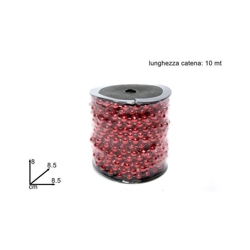 ROTOLO CATENA ROSSO 10MT EAN 8027501878336 INGROSSO GHIRLANDE NATALIZIE ROTOLO CATENA ROSSO 10MT EAN 8027501878336 INGROSSO GHIRLANDE NATALIZIE