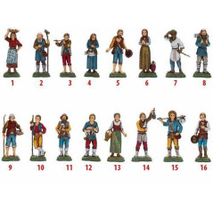 INGROSSO ARTICOLI NATALIZI PASTORI cm.10 SETT. IN SCAT. 16 8005846404199 INGROSSO PRESEPE E ACCESSORI