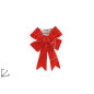 FIOCCO CM. 34X24 FLOCCATO ROSSO EAN 8033113908682 INGROSSO NASTRI NATALIZI PER ADDOBBO FIOCCO CM. 34X24 FLOCCATO ROSSO EAN 8033113908682 INGROSSO NASTRI NATALIZI PER ADDOBBO