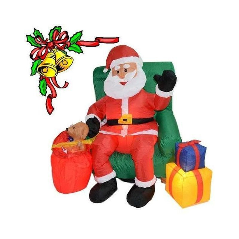 BABBO NATALE C/DONI SU POLTRONA GONFIAB. EAN 8033113184925 INGROSSO OGGETTISTICA NATALIZIA BABBO NATALE C/DONI SU POLTRONA GONFIAB. EAN 8033113184925 INGROSSO OGGETTISTICA NATALIZIA