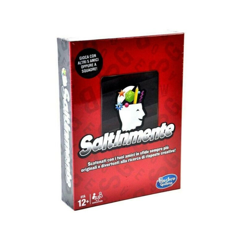 SALTINMENTE 4+GIOCATORI +12ANNI HASBRO EAN 5010993428168 INGROSSO GIOCHI DI SOCIETA