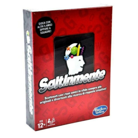 SALTINMENTE 4+GIOCATORI +12ANNI HASBRO EAN 5010993428168 INGROSSO GIOCHI DI SOCIETA