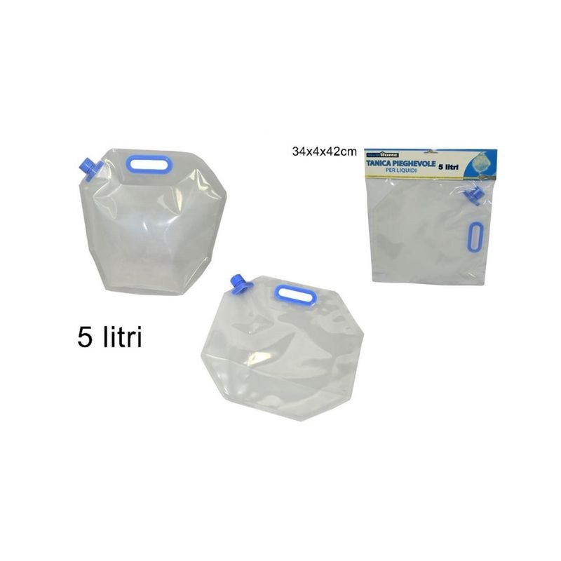 TANICA PLASTICA 5L C/MAN. EAN 8034048161418 INGROSSO CONTENITORI PER ALIMENTI